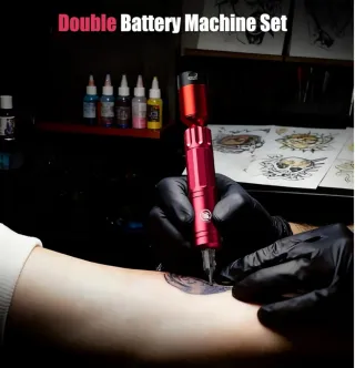 Máquina Tatuaje Inalámbrica + 2 Baterías