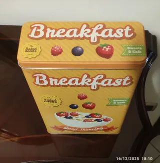 Barattolo Latta Vintage Breakfast