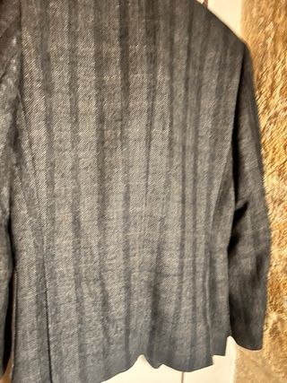 Americana ETIEM Raya Gris Oscuro Talla M