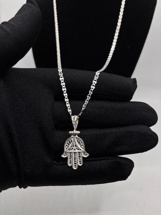 Cadena Plata 925 Hamsa