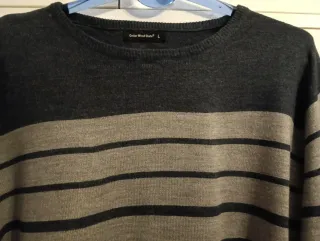 Jersey rayas hombre talla L