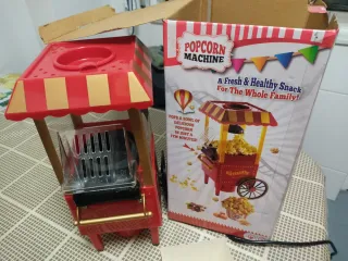 Máquina de Palomitas Estilo Retro