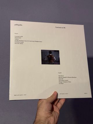 pablopablo - Canciones en mi | LP vinilo NUEVO