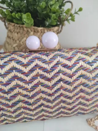 Bolso de fiesta multicolor