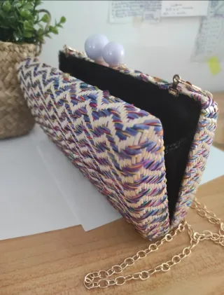 Bolso de fiesta multicolor