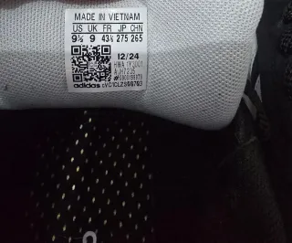 Adidas Zapatillas Negras Nuevas Talla [Talla]