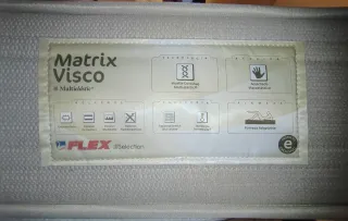 Colchón Flex Matrix Visco 135cmx190cm