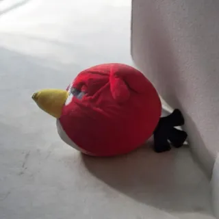 Peluche Pájaro Rojo