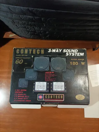 CONTECH SS-180 Sistema Sonido 3 Vías