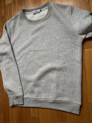 Sudadera Stone Island Gris Talla M