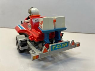Playmobil 3538 - Barco de carreras con remolque