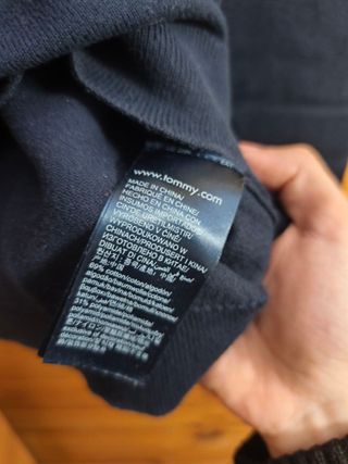 Jersey Tommy Hilfiger Color Azul Marino Talla S.