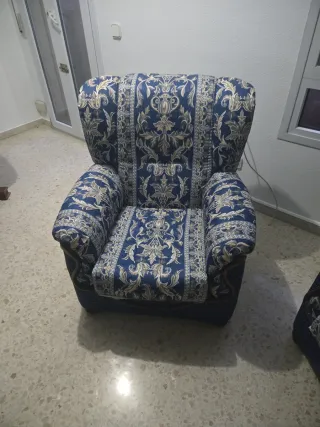 Conjunto Sofá 3+1+1 Plazas Tela