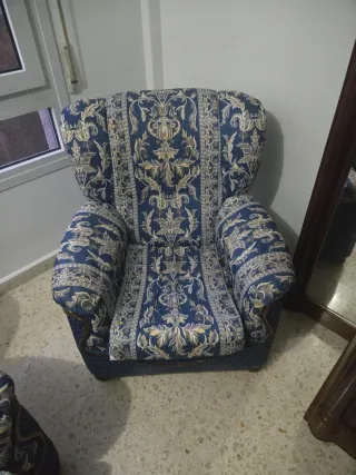 Conjunto Sofá 3+1+1 Plazas Tela