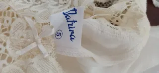 Camisón blanco encaje