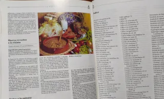 Libro con ilutraciones Cocina de España