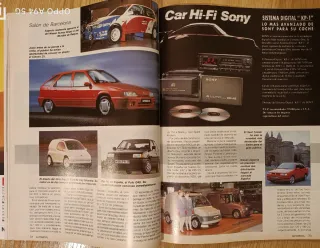 Revista coches Automóvil núm. 161, Junio 1991.