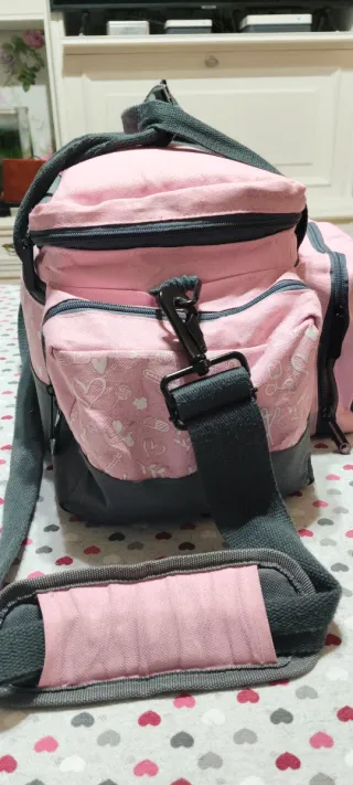 Maletín Enfermería Rosa y Gris