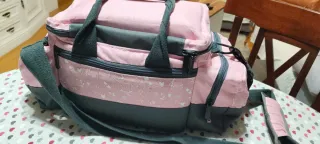 Maletín Enfermería Rosa y Gris