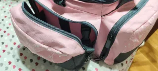 Maletín Enfermería Rosa y Gris