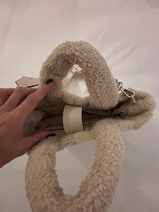 Bolso BCBG Patchwork Borreguito