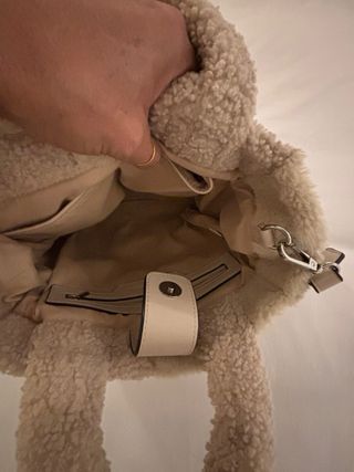 Bolso BCBG Patchwork Borreguito