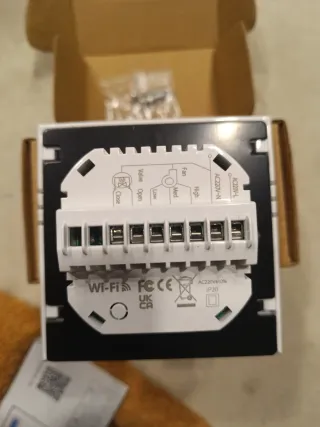 Termostato digital moderno