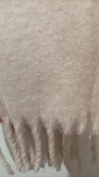 Bufanda grande suave degradado naranja y rojo