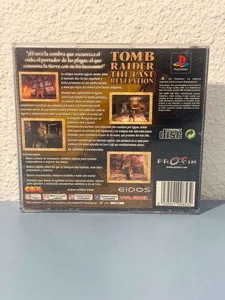 Tomb Raider The Last Revelation PS1 PAL ESP