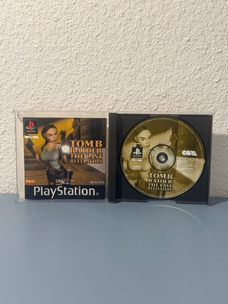 Tomb Raider The Last Revelation PS1 PAL ESP