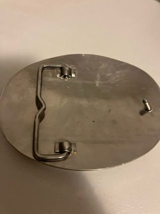 Fibbia El Charro Oro e Argento