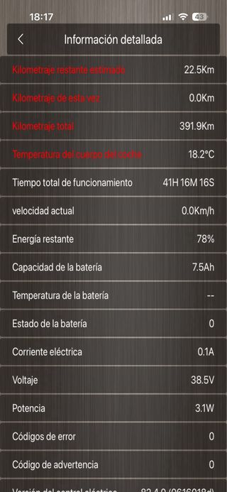 Patinete Eléctrico S9Max