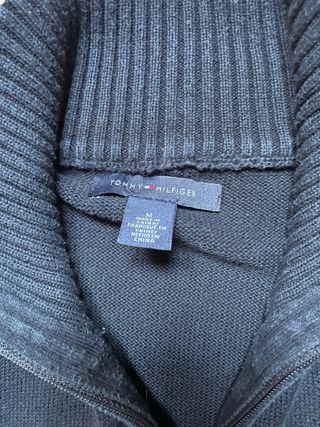 Cárdigan Tommy Hilfiger Negro Hombre