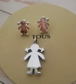 Pendientes Tous plata
