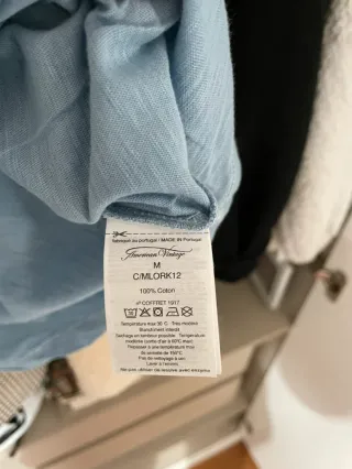 Camiseta American Vintage Azul Talla M