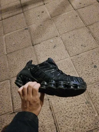 Nike Shox Hombre Negro