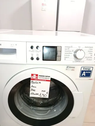 Lavadora Bosch Serie 6 A+++ 8kg con garantía.