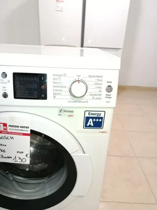 Lavadora Bosch Serie 6 A+++ 8kg con garantía.