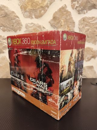 Xbox 360 Edición Limitada Fable II + Gears 2
