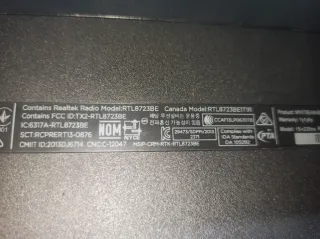 Portátil HP Negro/Gris