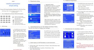 Máquina de Asistencia, Máquina Fichar de Asistenci