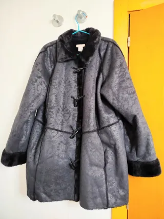 Abrigo Daxon Negro Talla 44