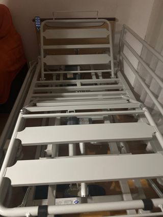 Cama geriátrica con elevación