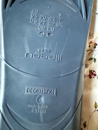 Gafas Snake's y Aletas Decathlon