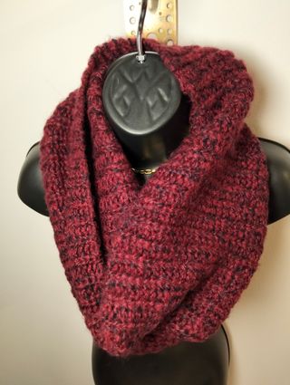Sciarpa ad anello Alcott lavorata