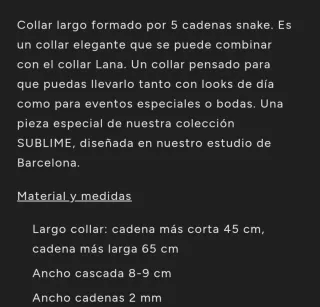 Collar Apolo Moncollier Dorado