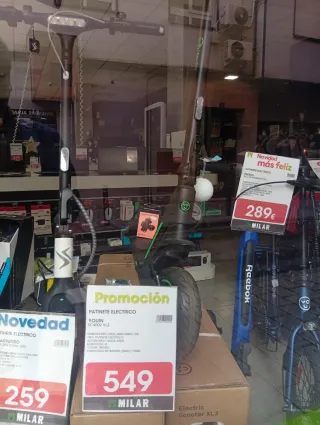 Patinete Eléctrico Negro