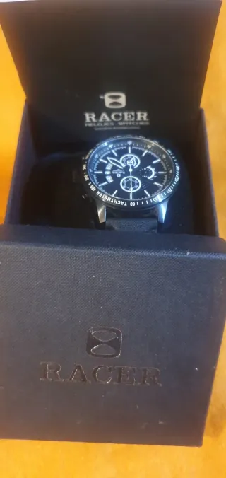 Reloj Racer Cronógrafo Negro