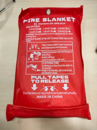 Manta ignífuga 1.2x1.8m