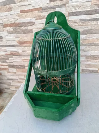 Jaula perdiz con soporte